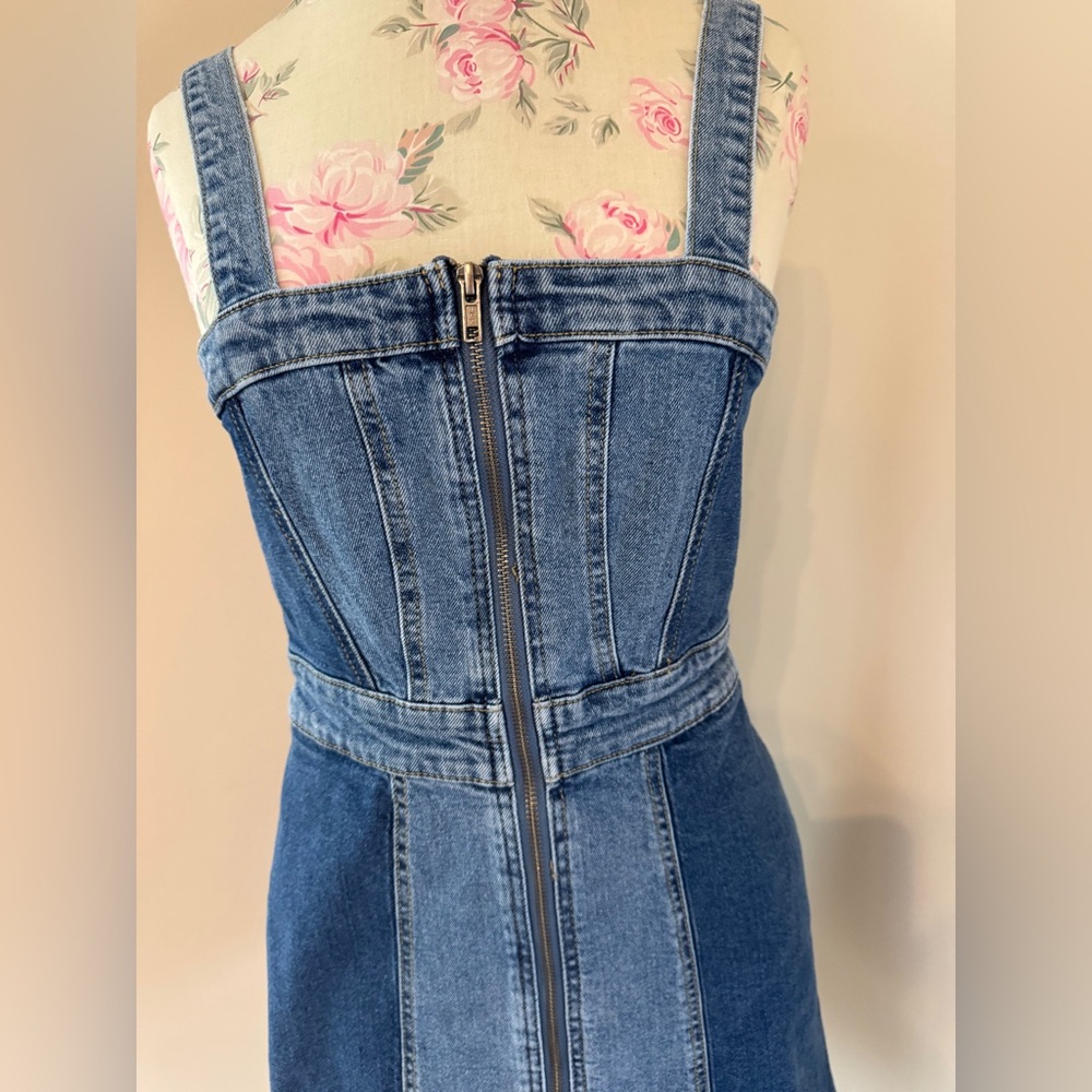 Wild Fable Classic Blue Denim dress - Picture 2 of 11